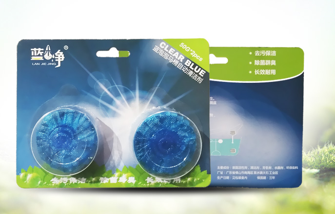 Blue Bubble Card Pack (2-piece Pack)